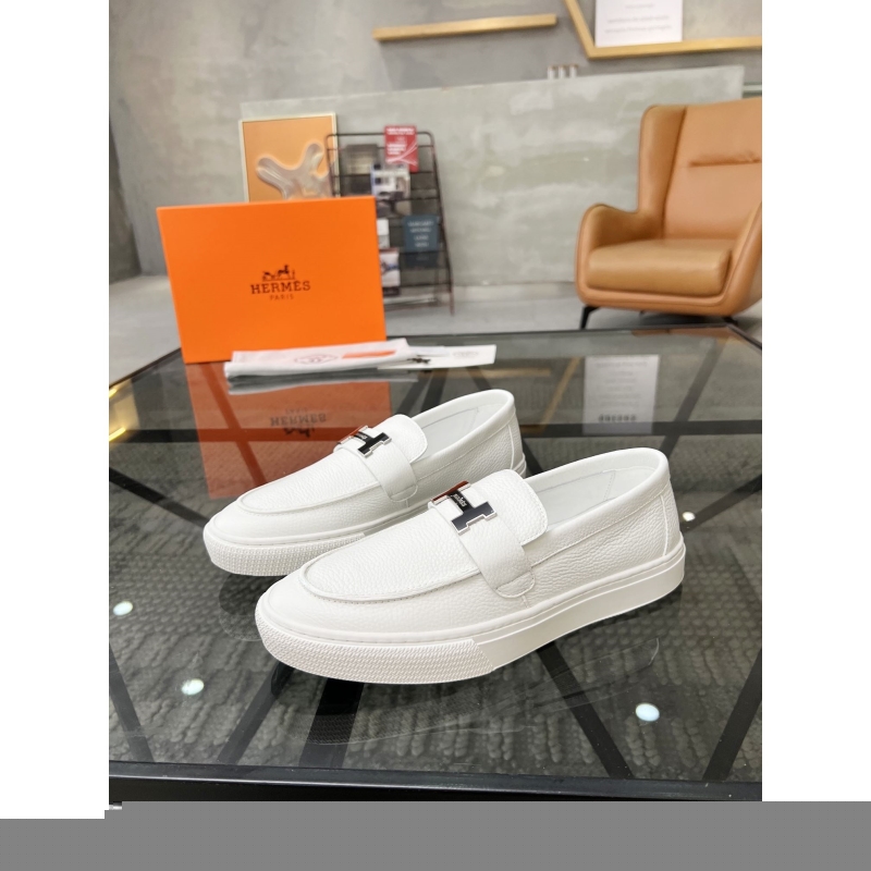 H**mes leather shoes